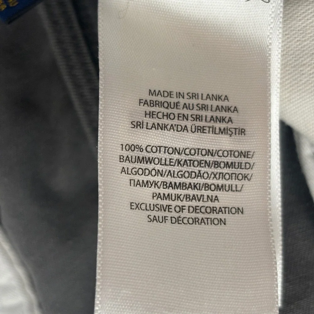 Polo Ralph Lauren Men's 32x32 Gray‎ Straight Fit Chino Pants Classic Trousers